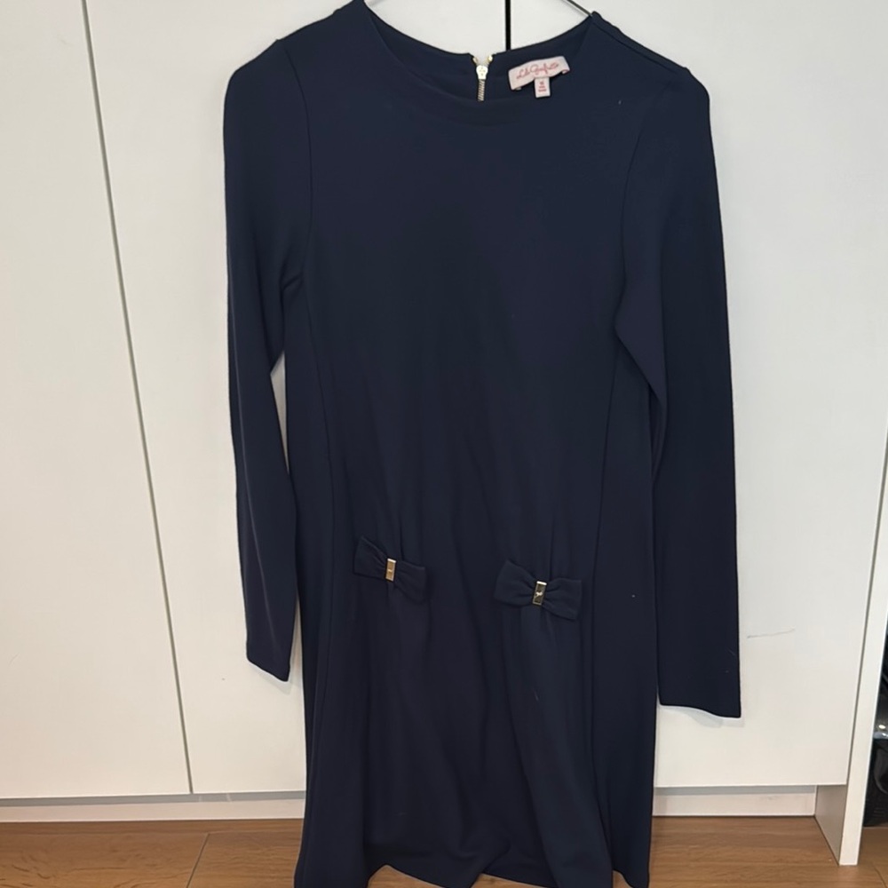Lili Gaufrette Midnight Blue Dress
